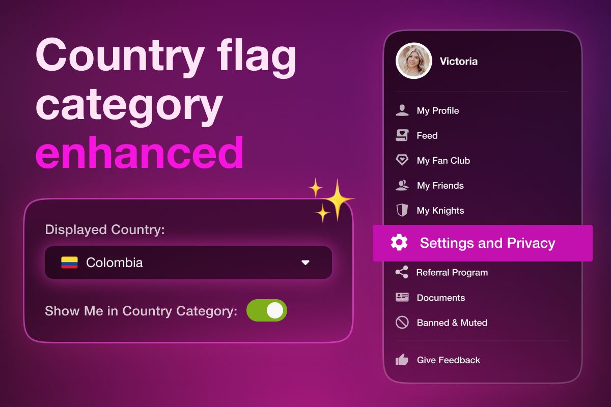 Settings flags